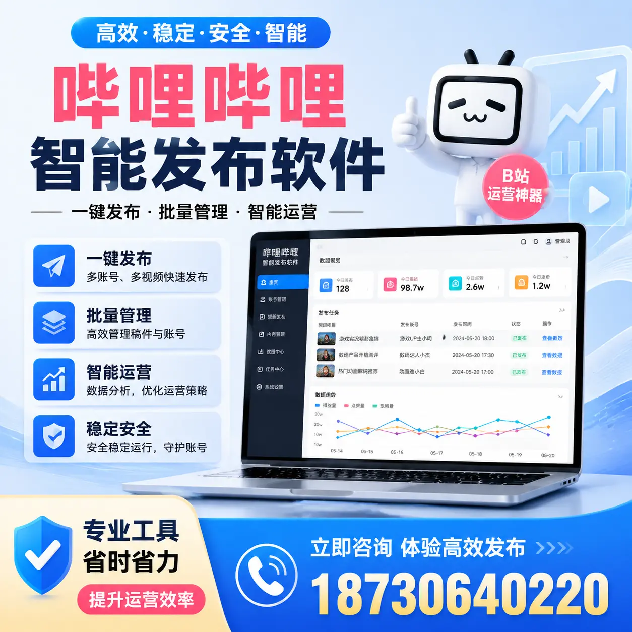 解密哔哩哔哩智能发布软件:功能与优势分析在 文昌